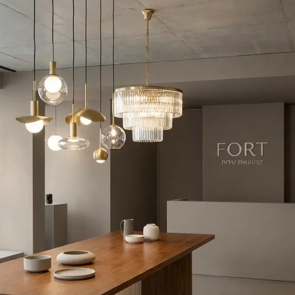 פתרונות תאורה מעוצבים לחללי מגורים